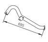 NISSA 20040F3901 Exhaust Pipe